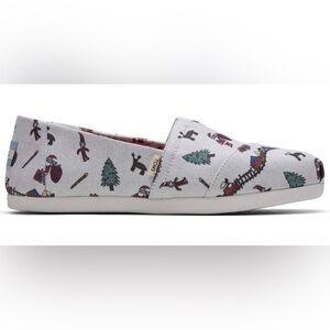 TOMS Vanilla Save The Children Santa Trains Shoes